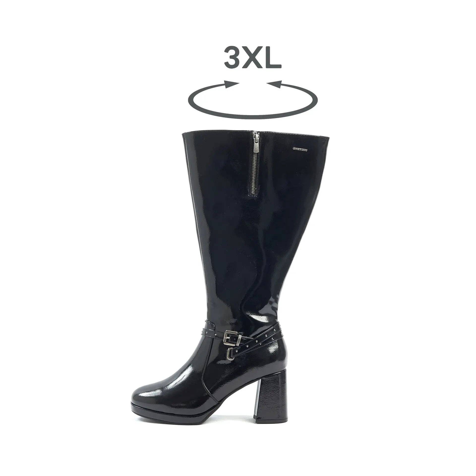 Gabylou - Wholesale Boots - Women's - Wide Calf Boots 3XL - Manon Model27