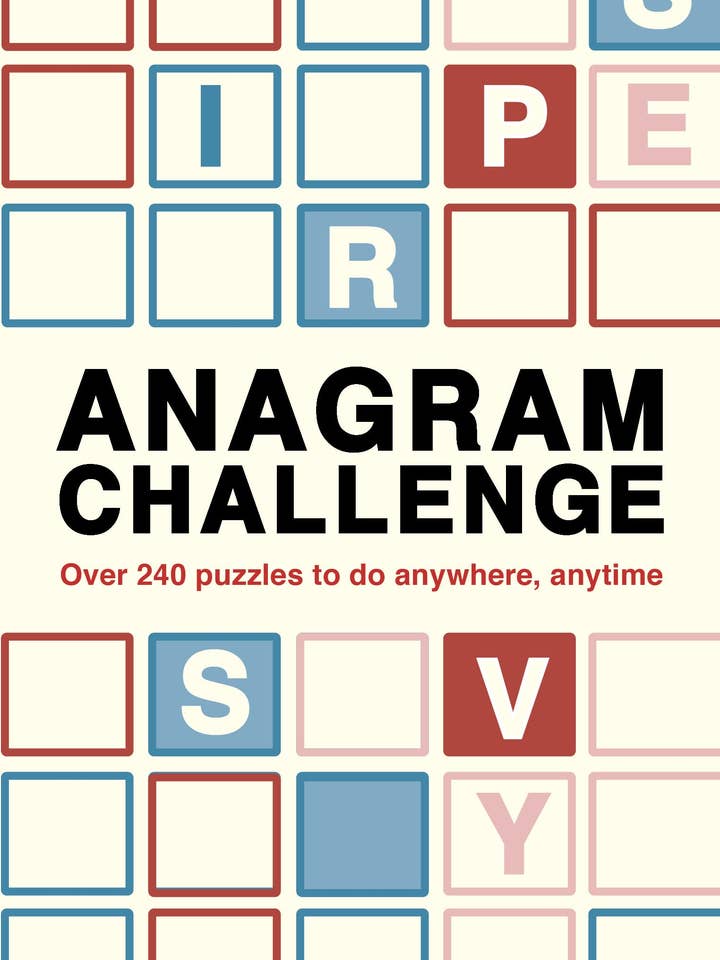 Anagram Challenge: Over 240 Puzzles by Roland Hall for wholesale by Boon Books