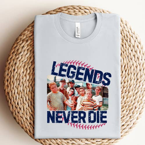Legends Never Die Graphic Tee for wholesale by Willow Poppy