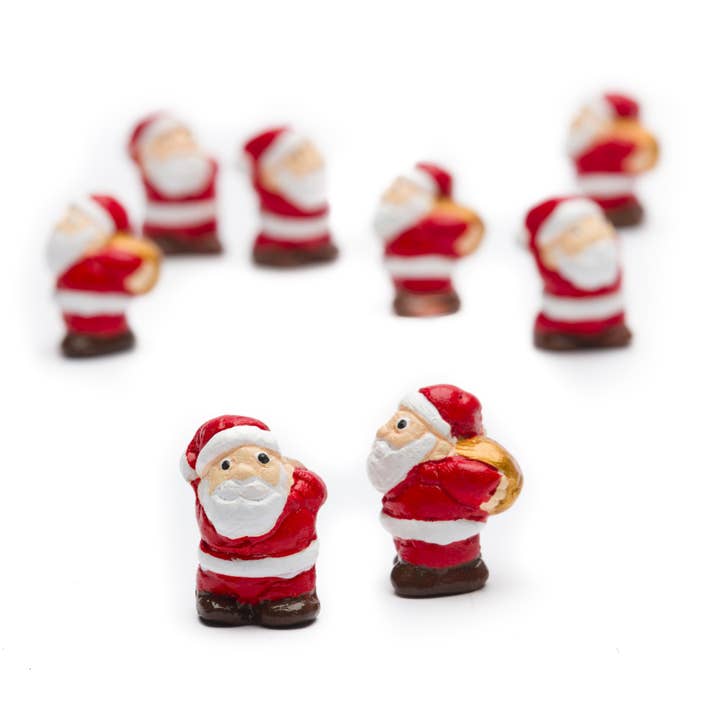 Titicaca - Vendita all'ingrosso Decorazione natalizia - Mini Babbo Natale, terracotta