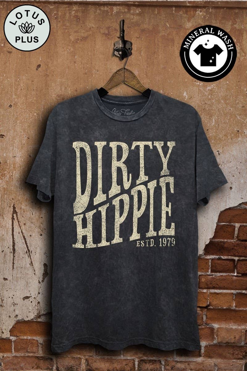 Lotus Fashion Collection - Wholesale Screen printed t-shirt – Women′s - Dirty Hippie Graphic Top2