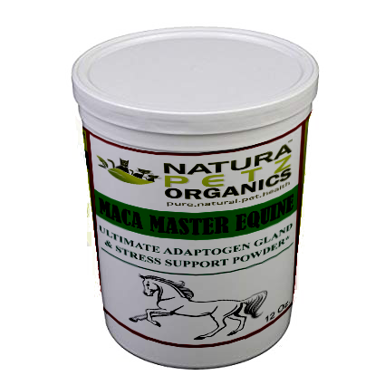 Natura Petz Organics - Wholesale Pet Supplement - Not Cat/Dog - Maca Master Equine* Ultimate Organic Gland & Stress Regulator for Horses* Adaptogen Blend*0