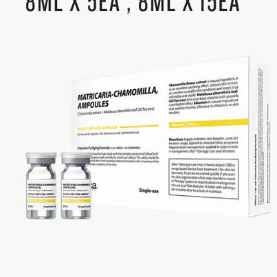 Silisca Matricaria-Chamomilla Acne Ampoules for wholesale by Rebeau