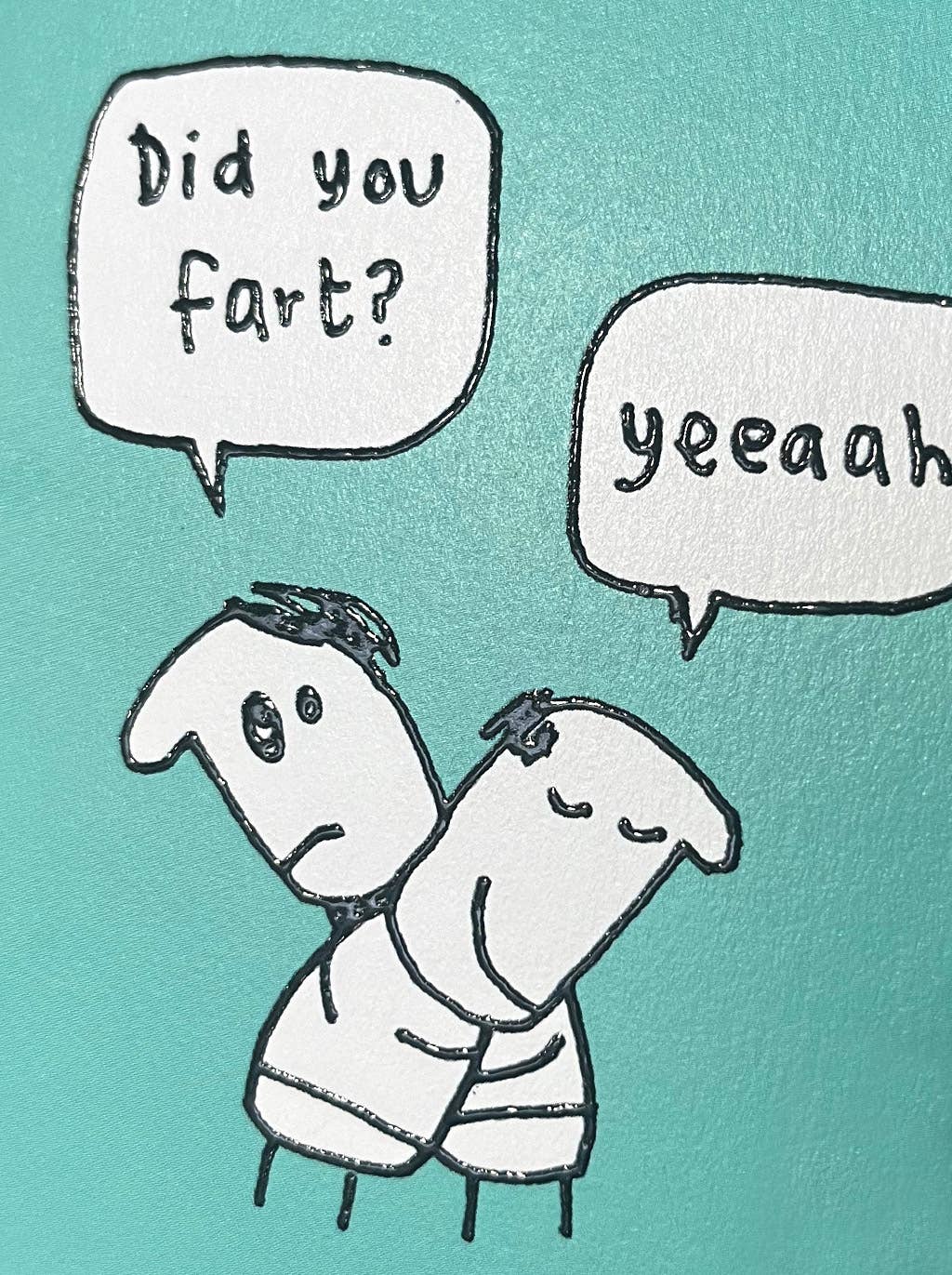 Brainbox Candy - Wholesale Verjaardagskaartje - Grappige verjaardagskaart - in reliëf gemaakte wenskaart van Did You Fart4