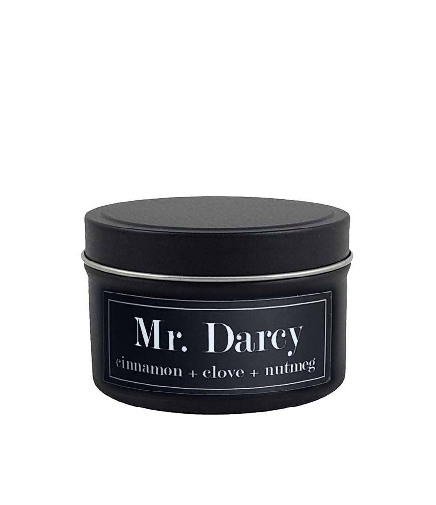 Fly Paper Products – Großhandel Reisekerzen – Mr Darcy 4oz Kerze Zimt + Nelke + Muskatnuss