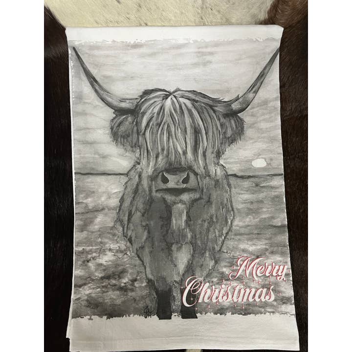 DOLLY ESTELLE - Wholesale Tea Towel - Tea Towel - Chewy (Merry Christmas)