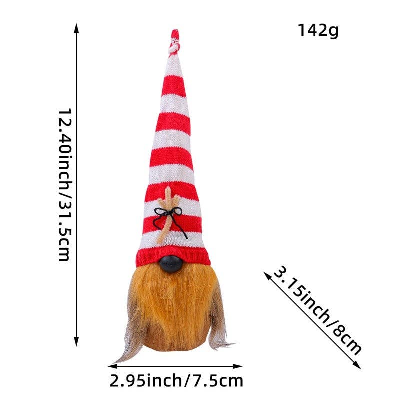 UZ Wholesale Store – Engroshandel Julepynt – Rødt Hjerte Ansigtsløs Dukke1