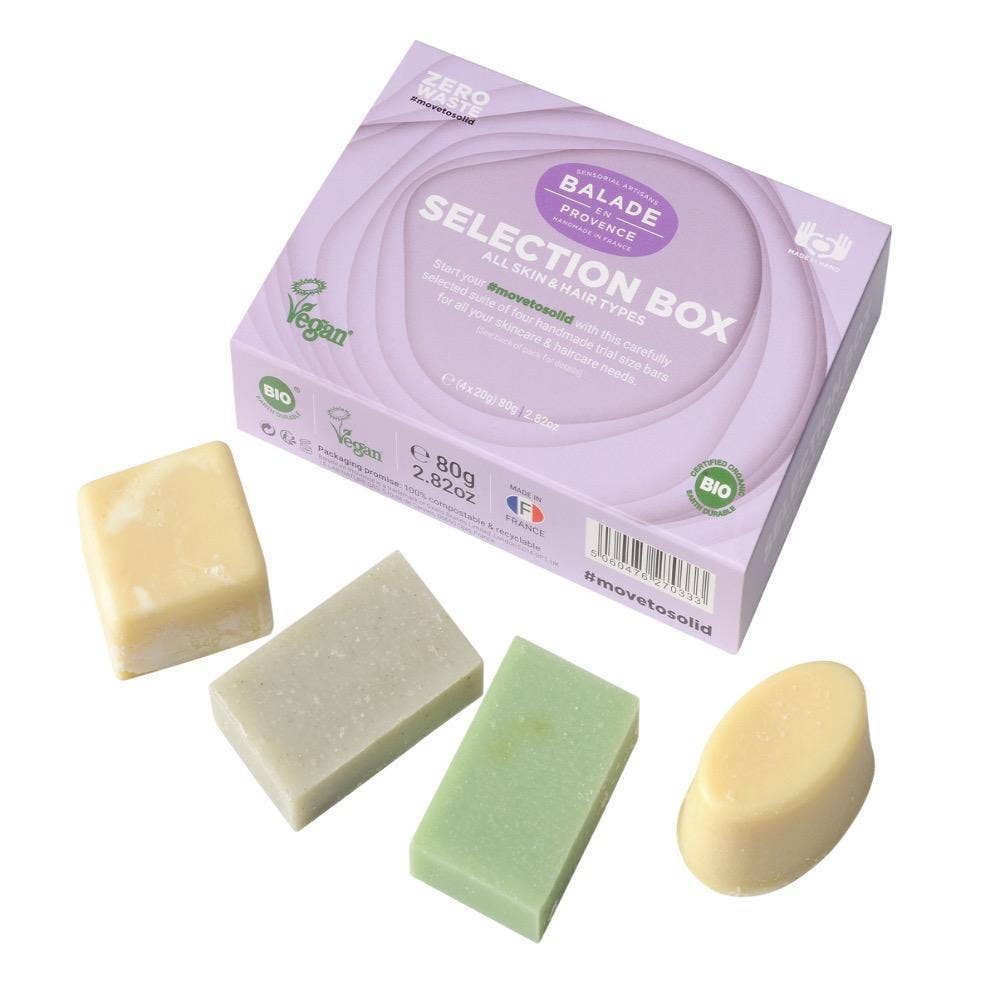 Balade en Provence - Wholesale Bath & Body Set - Selection Box Zero Waste - For Women - 4 x 20g2