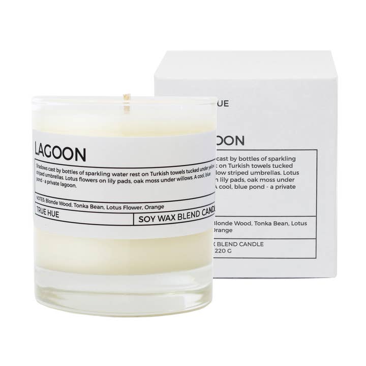 True Hue - Wholesale Pot/gevulde kaars - Lagoon kaars0