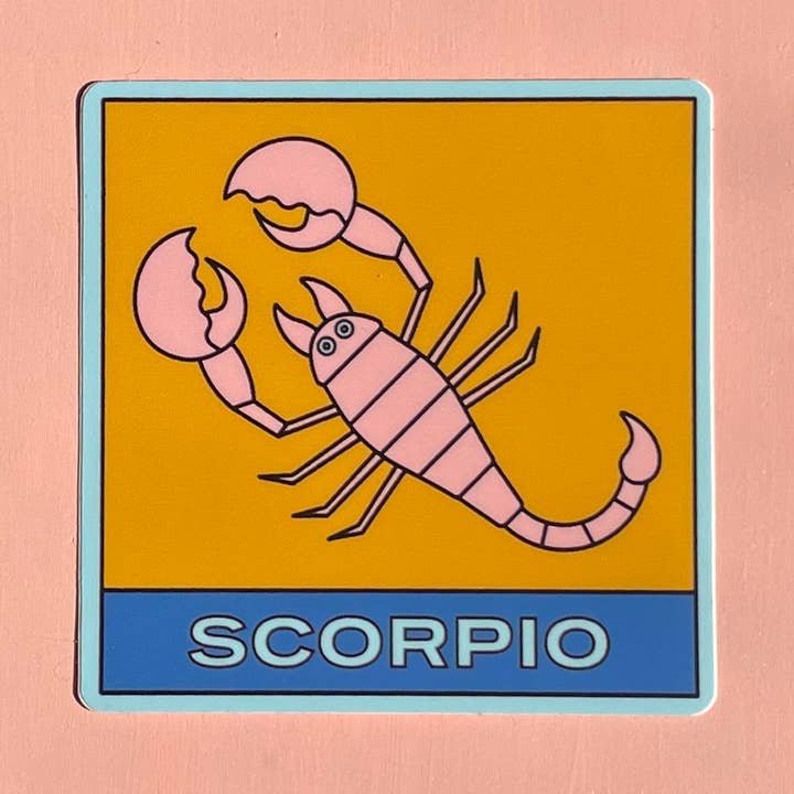 Scorpio Sticker for wholesale by YEAHYELHSA