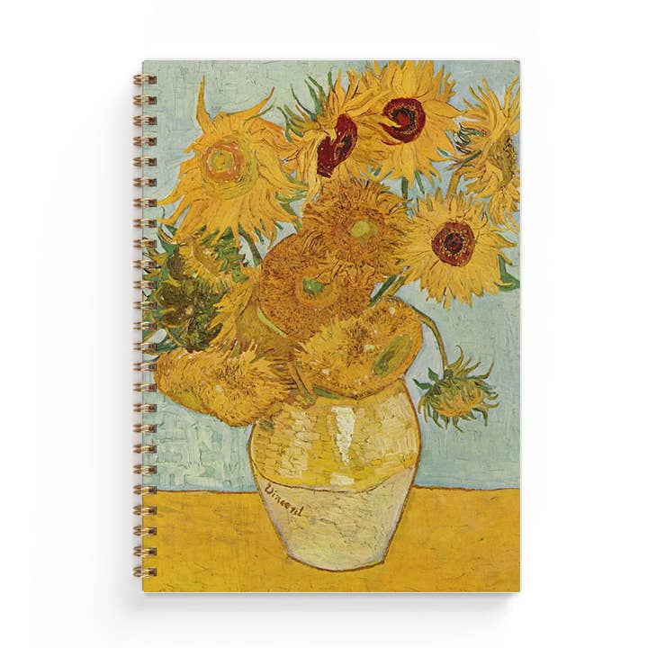 Carnet A5 Tournesols van Gogh pour la vente par Gullers Trading AB