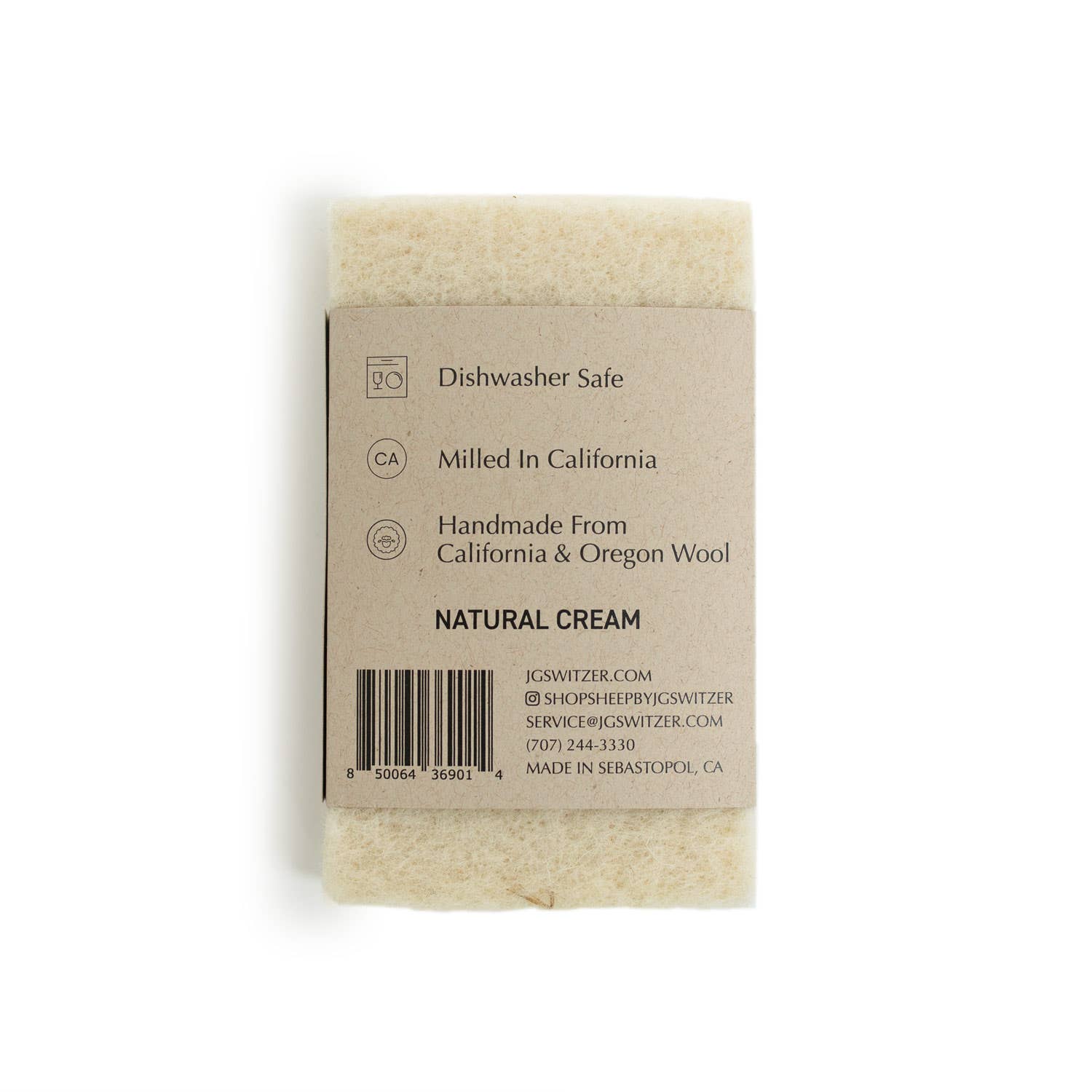 SHOP SHEEP by JG SWITZER - Wholesale Dishcloth - Felted Wool Dish Sponge - 3 Pack5