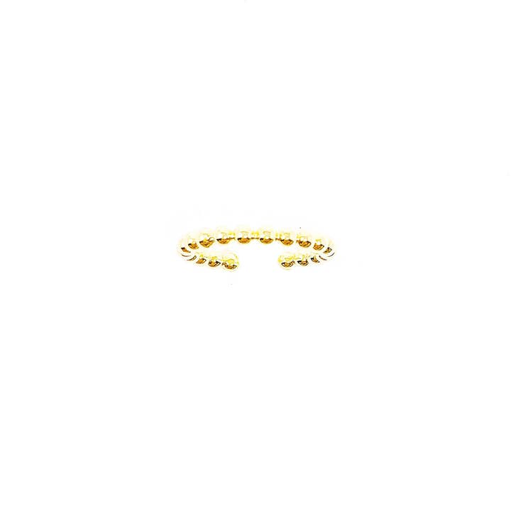 Gold Ball Ring for wholesale by Wrapped. By Sav