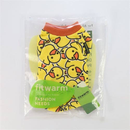 Amarillo Pijama de pato de goma de venta al por mayor en Faire8