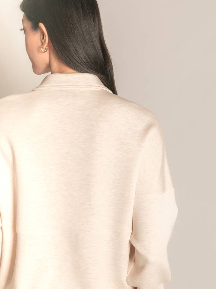 P. CILL – wholesale Sweatshirt - Dam – P. CILL Butter Modal tröja med dragkedja73