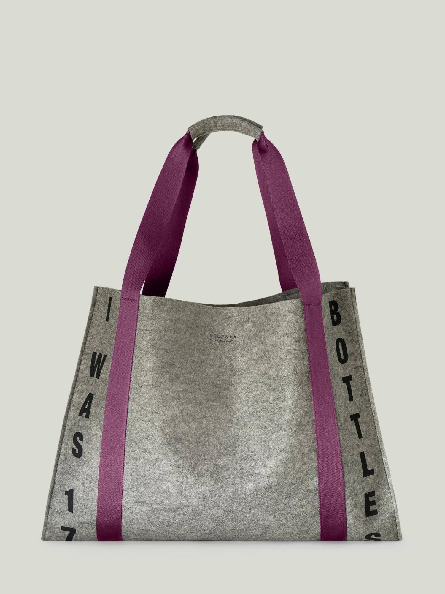 Regenesi - Wholesale Grocery/Shopping Bag - GRAY MAXI SHOPPING12