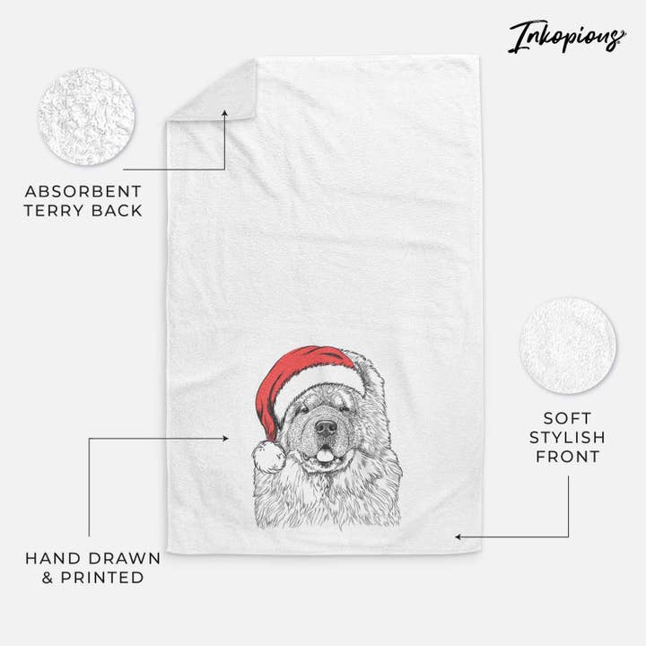 Inkopious - Wholesale Hand Towel - Baloo the Chow Chow Hand Towel14