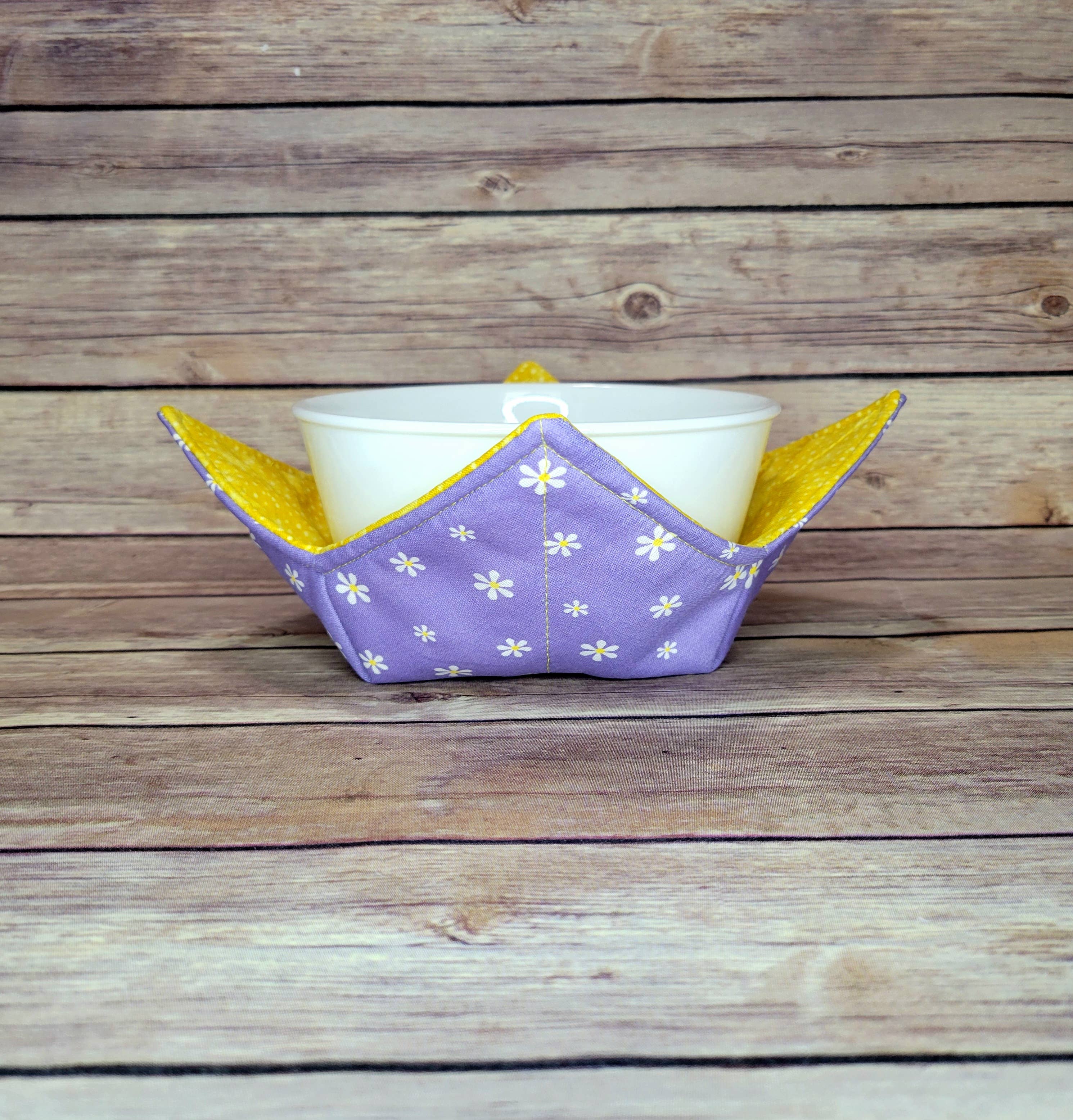 Burpie Bibs Boutique - Wholesale Oven Mitt/Pot Holder - Spring Bowl Cozy | Floral Hot Pad | Flower Flowers Bee Bees21
