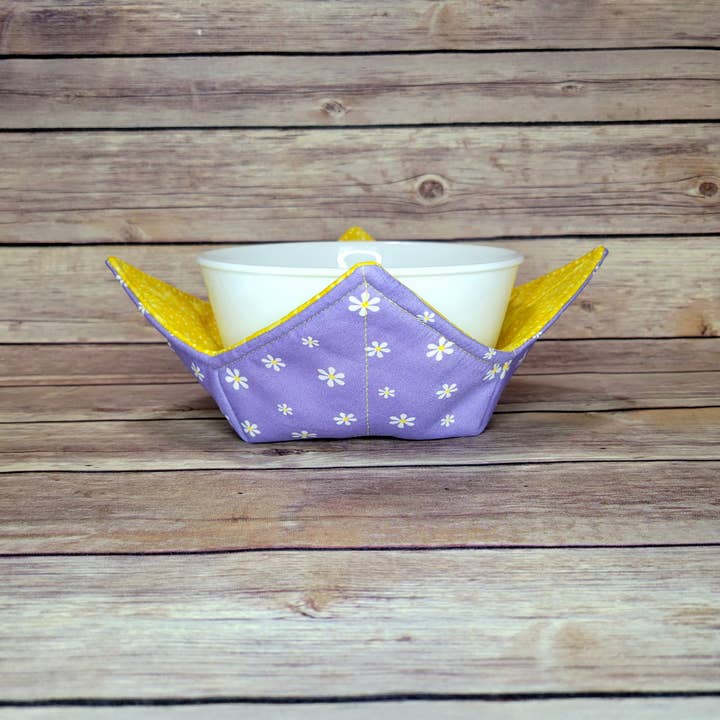 Burpie Bibs Boutique - Vente Gants de cuisine/maniques - Bol de printemps douillet | Dessous de plat floral | Fleur Fleurs Abeille Abeilles21