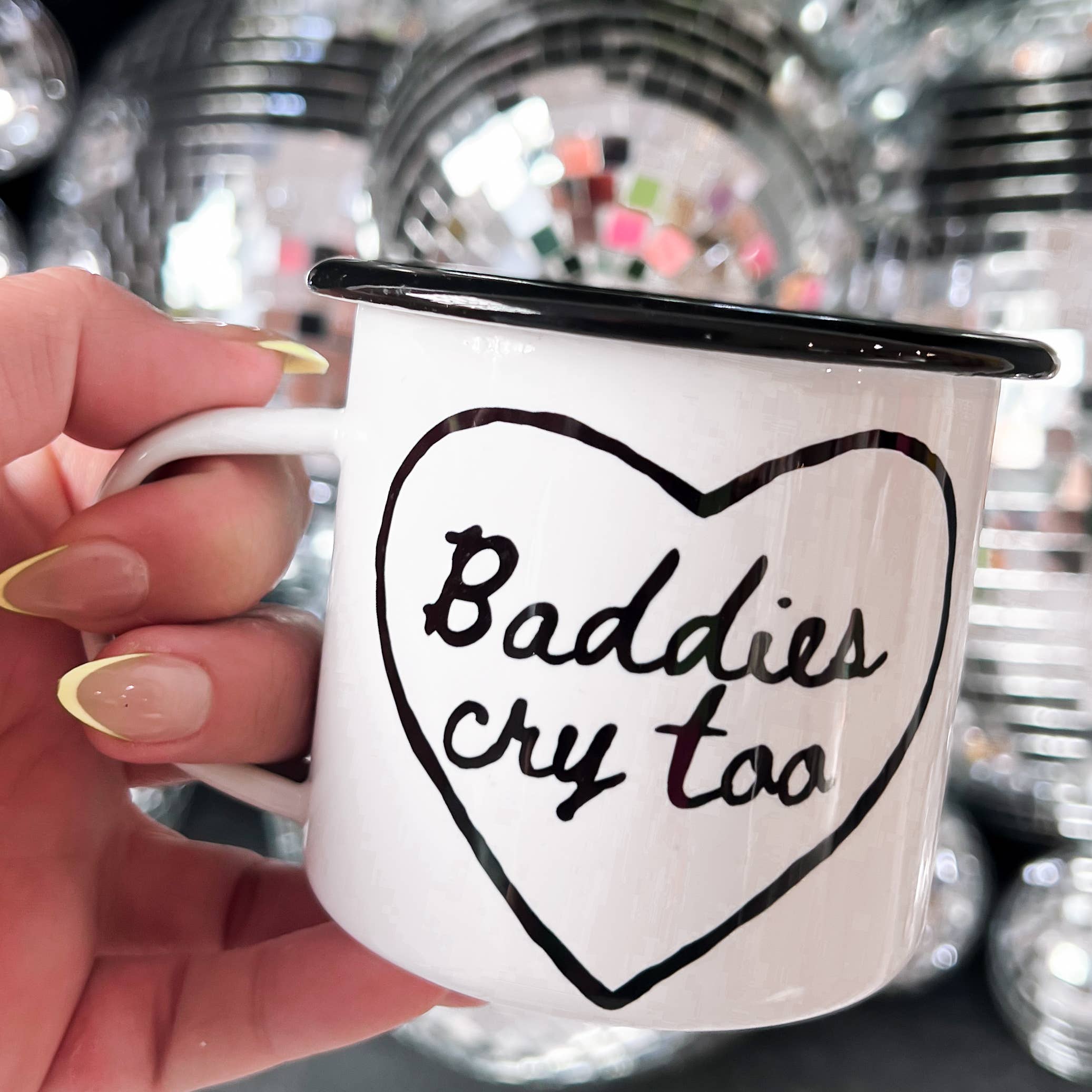 Seventh Eclectic - Wholesale Coffee Mug - Baddies Cry Too + Camper Mug