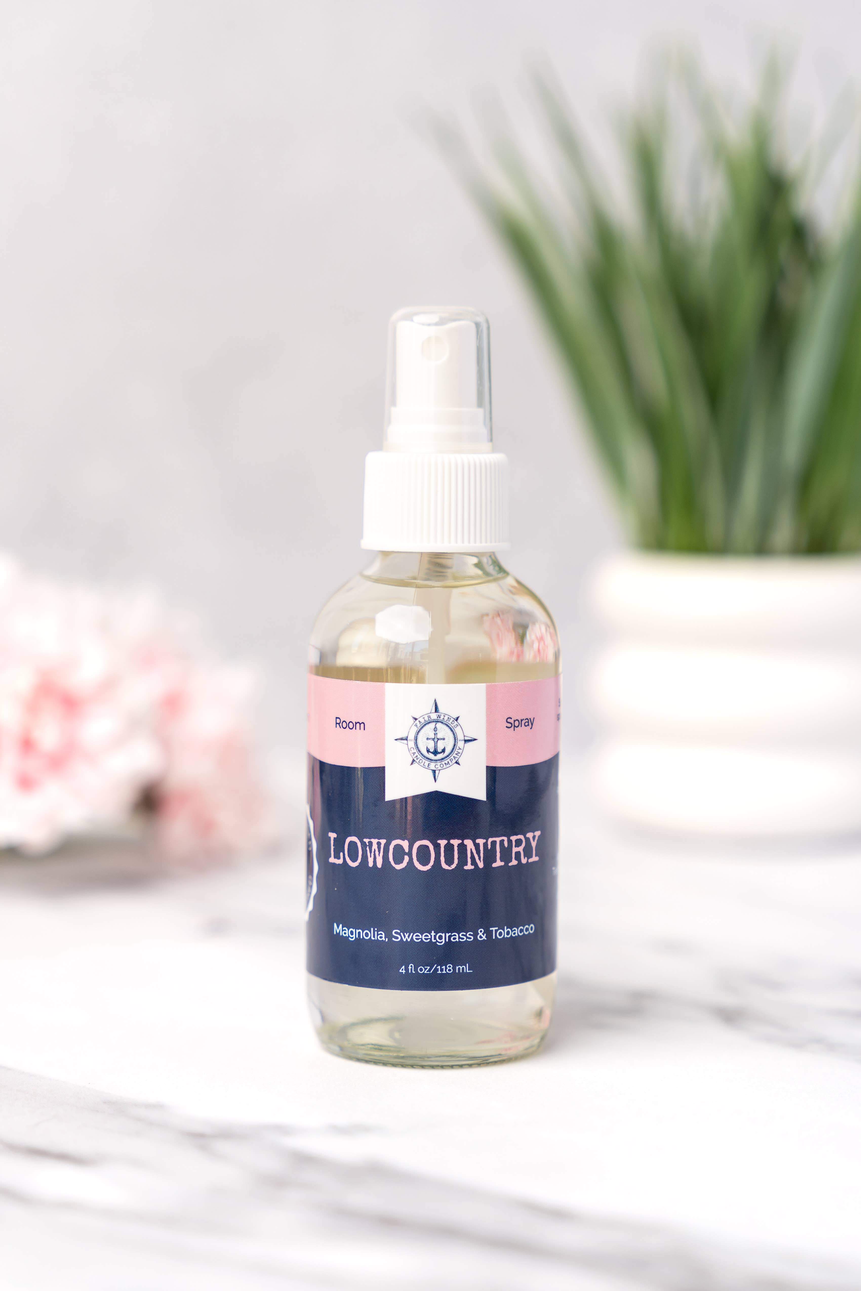 Fair Winds Candle Company - Wholesale Room & Linen Spray - LOWCOUNTRY room spray1