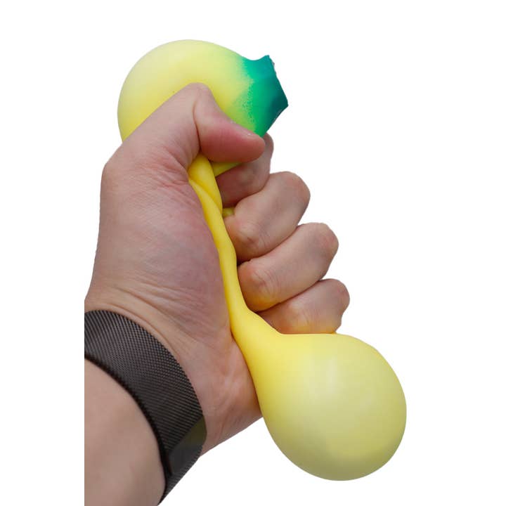 Cap Zone - Wholesale Squishy Toy - Kids & Baby - Jumbo Banana Stretch Pull Fluffy Slime Filled Squishy Toy