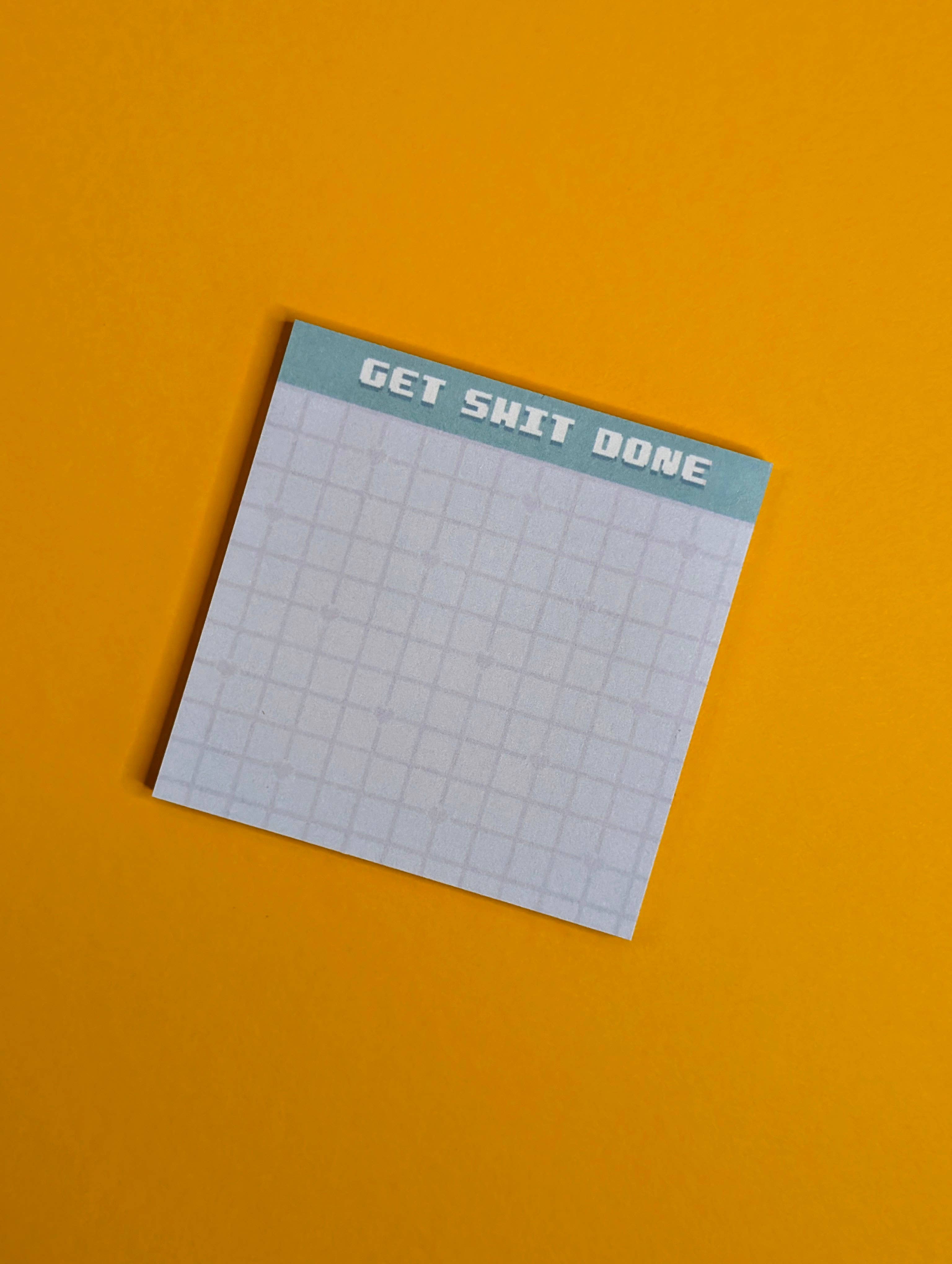 BerryCutePixels - Wholesale Sticky Notes - "Get Shit Done" Sticky Notes4