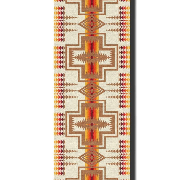 Yune Yoga - Wholesale Yoga mat - Pendleton x Yeti Yoga The Harding Tan1