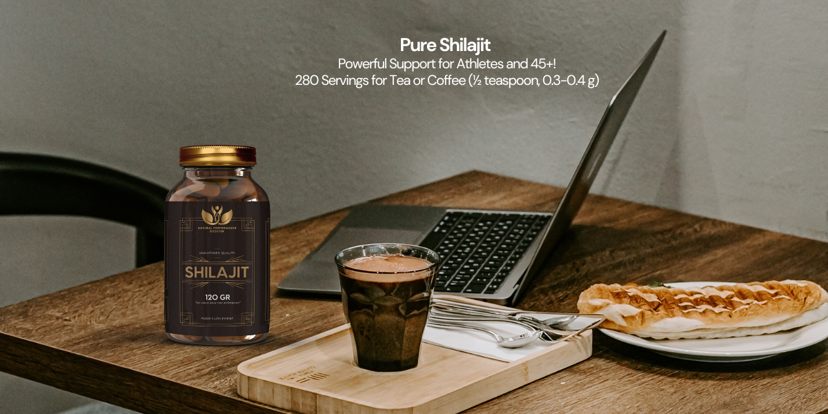 Natural performance boost supplements - Wholesale Protein/Superfood Powder - Certified Pure Shilajit Tea – 280 Servings of Tea or Coffee1