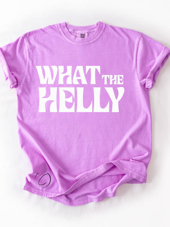 What The Helly Graphic Tee for wholesale by CMD Wholesale