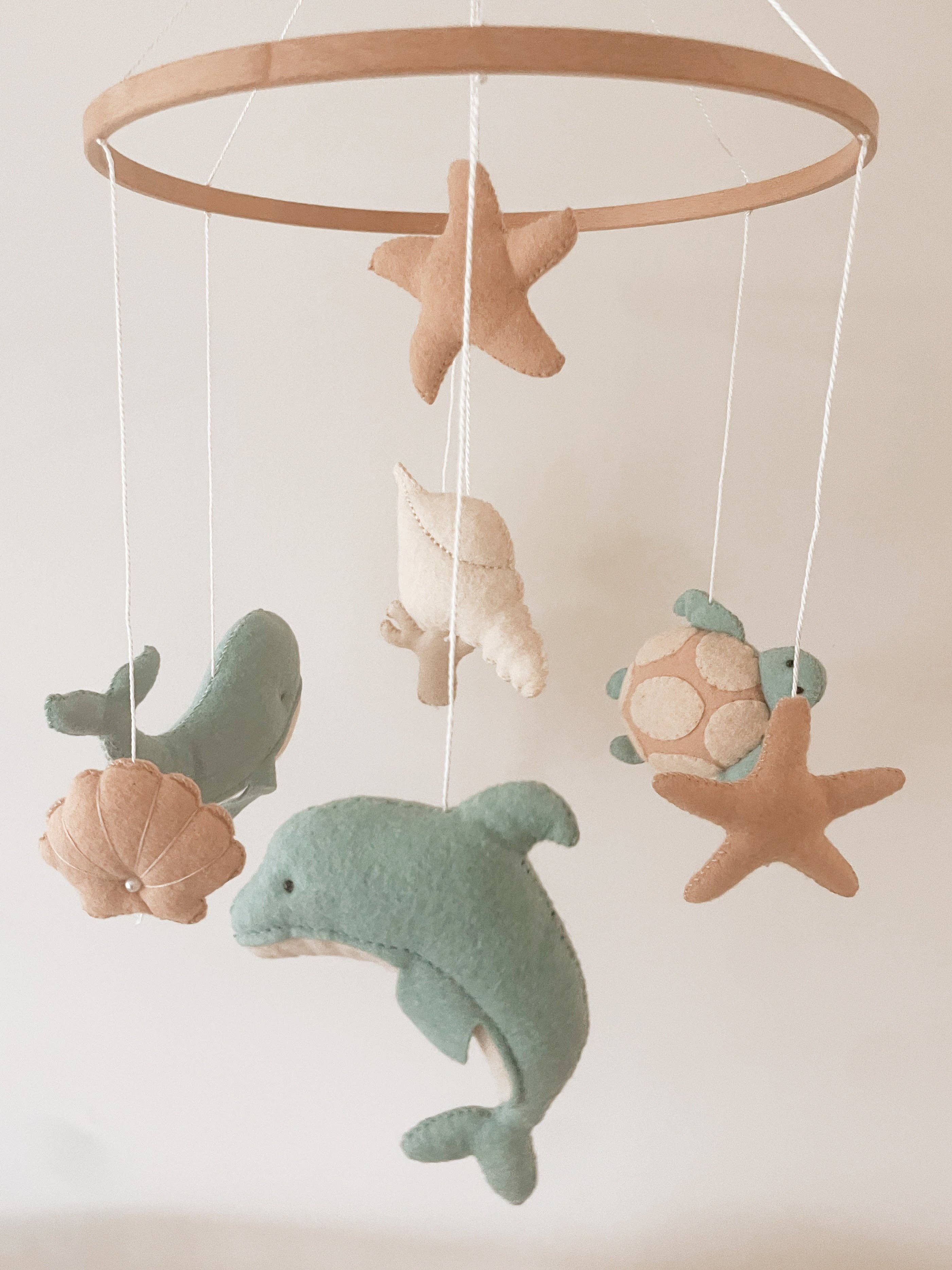 Timber Tinkers - Wholesale Baby Mobile - Sea Animals Nursery Mobile 2
