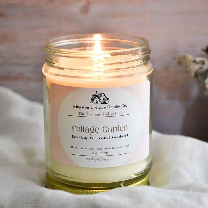 Kingston Cottage Candle Co. - Wholesale Jar/Filled Candle - Cottage Garden Candle