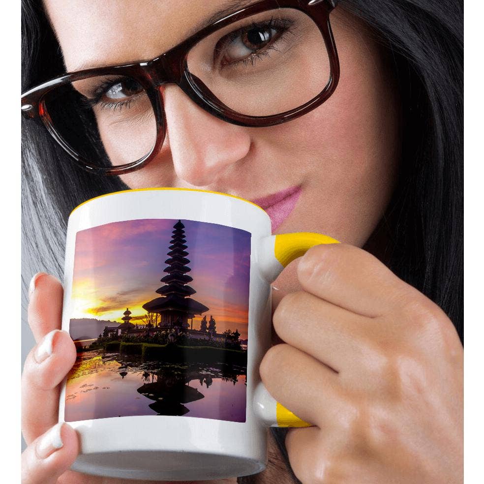 3dRose – wholesale Coffee mug – 3dRose, Sunrise at Pura Ulun Danu Bratan, Bali, Indonesia., Mug1