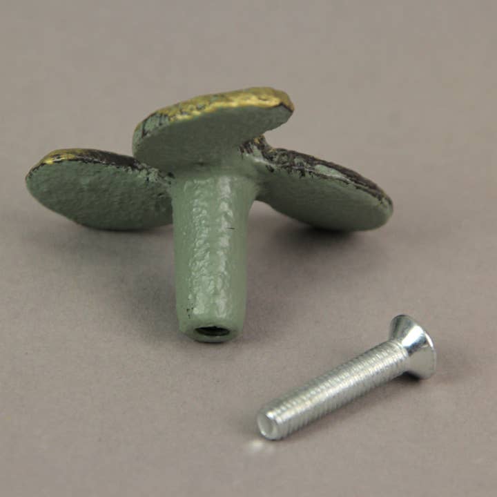 Zeckos - Wholesale Knob/Pull - Set of 6 Verdigris Cast Iron Boat Propeller Drawer Pulls