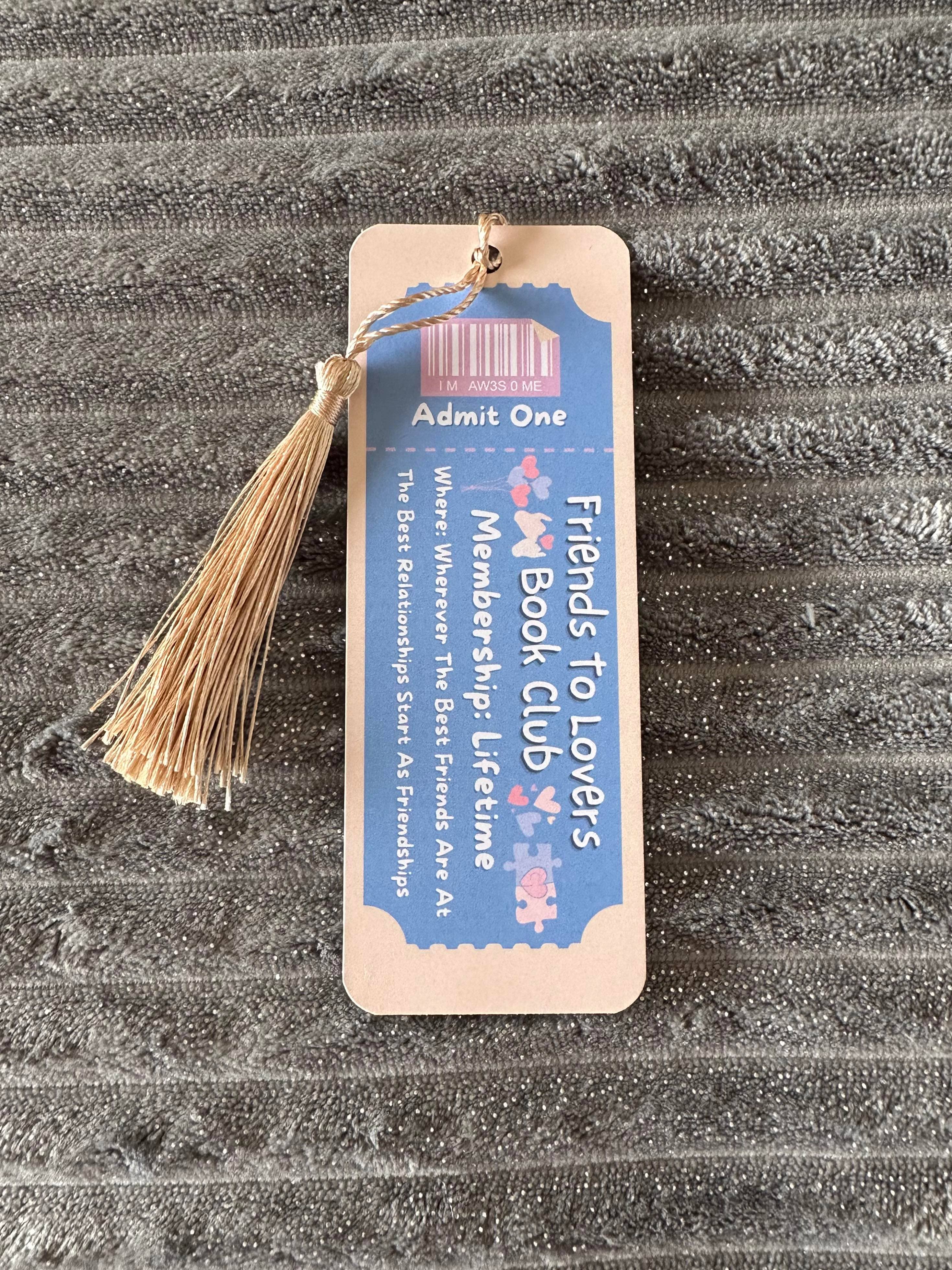 Printicole - Wholesale Bookmark - Enemies To Lovers, Only One Bed & Friends To Lovers Bookmark3