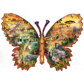 5454 African Butterfly Puzzle for wholesale by SunsOut