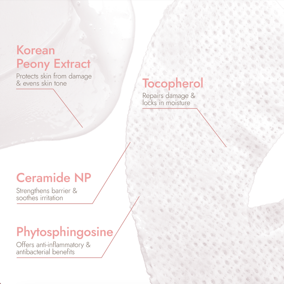 Rola Skin – wholesale Skincare face mask – Biodegradable Ultra Hydrating Glow Sheet Mask1