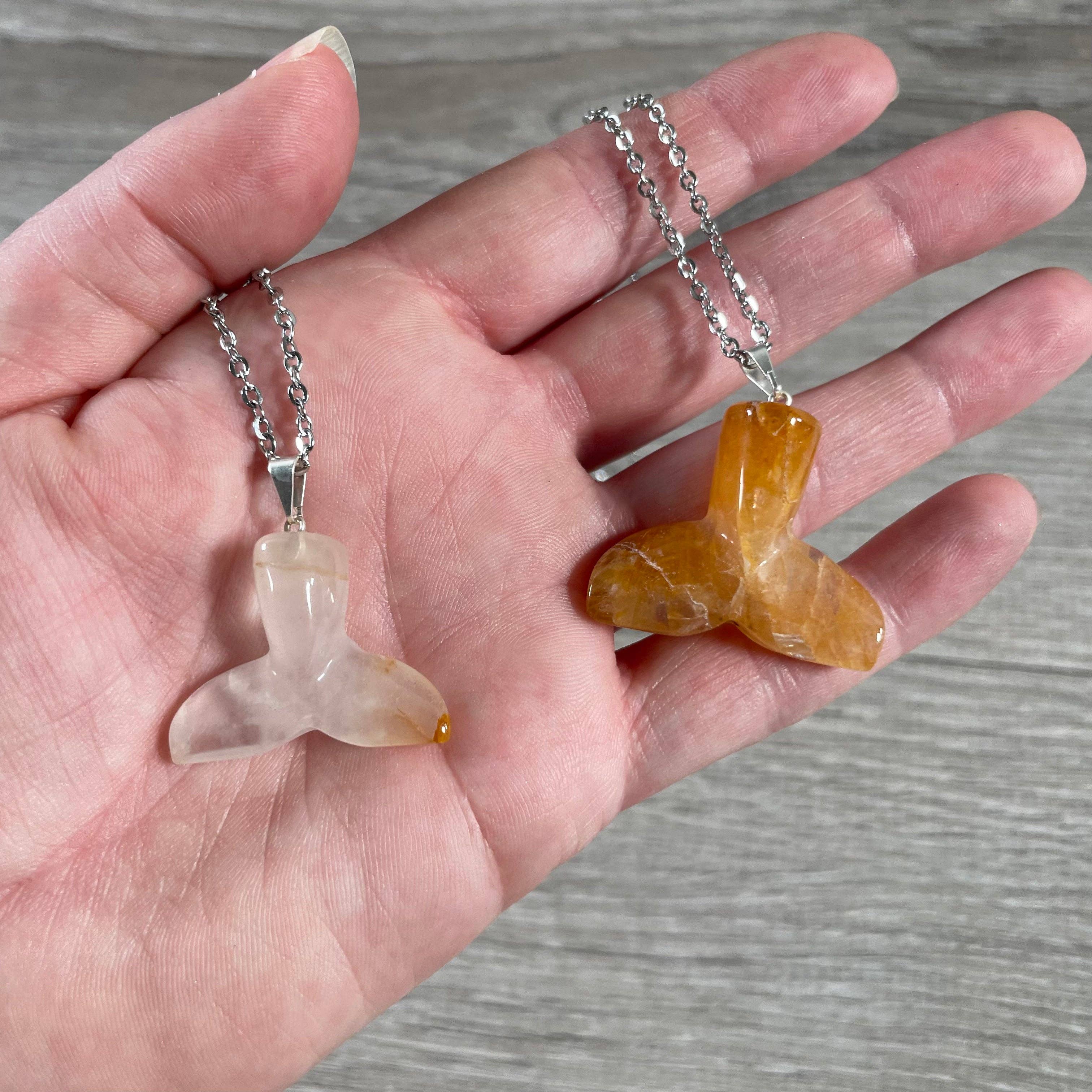 Keystone Crystals - Wholesale Individual Charm/Pendant - Gemstone Mermaid and Whale Tail Pendants – Jewelry for Gift 15