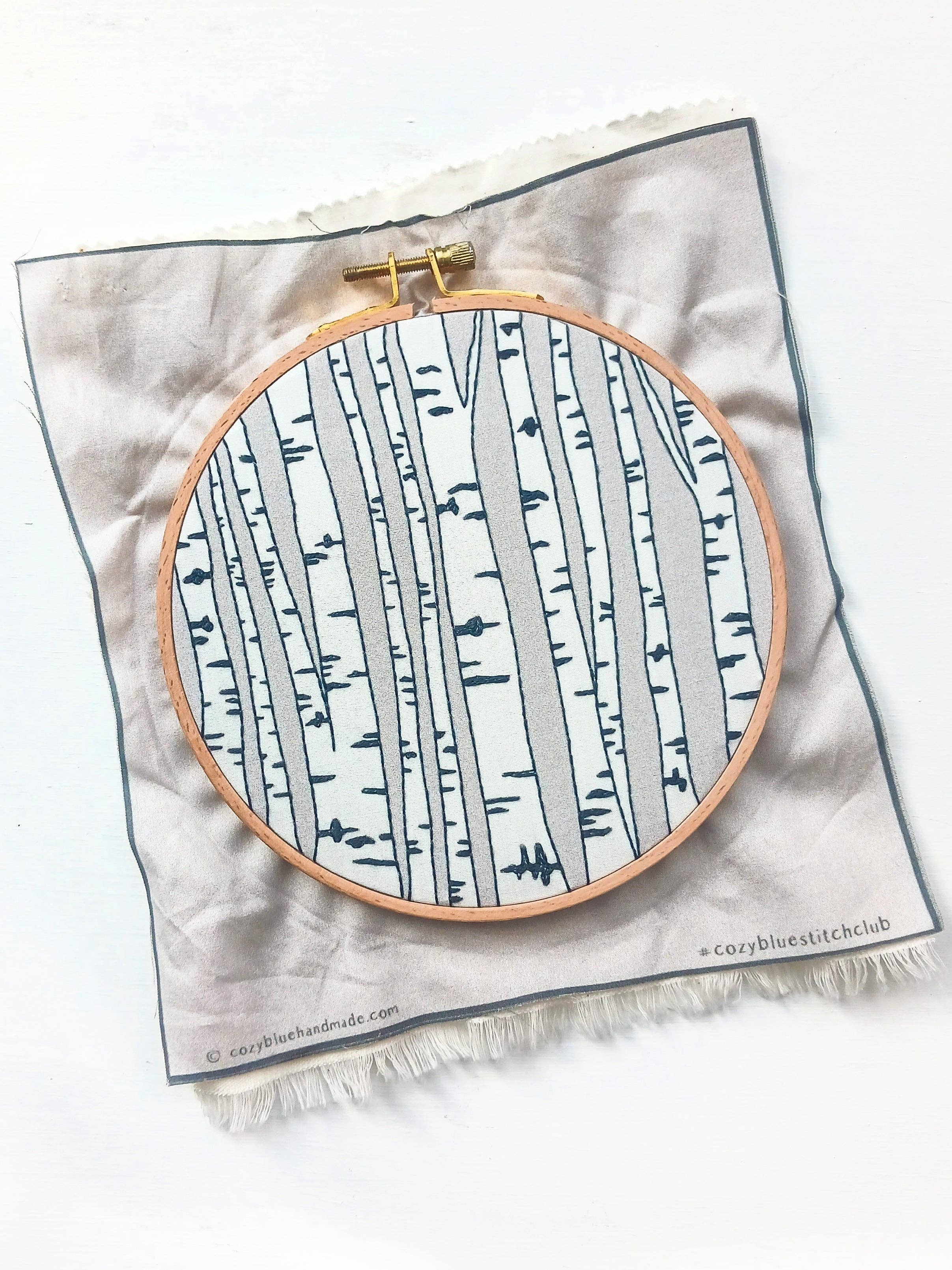 cozyblue handmade - Vendita all'ingrosso Attrezzatura per ricamo/punto croce - kit da ricamo in legno di betulla5