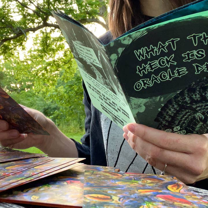 The Empathetic Chicken - Wholesale Reference - What The Heck is an Oracle Deck? Zine 4