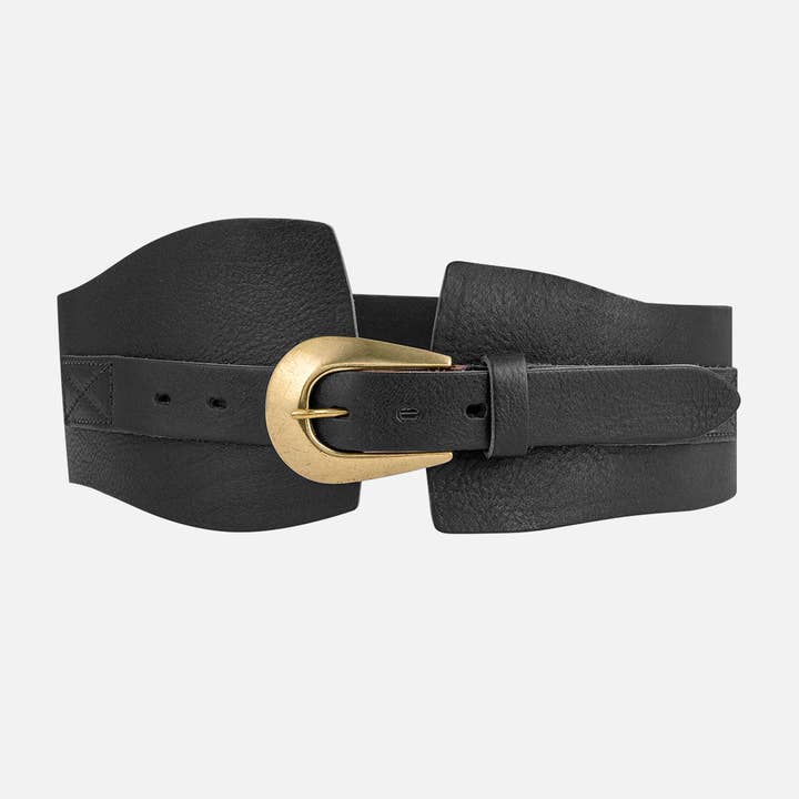 Amsterdam Heritage Belts, Bags, Apparel & Jackets EU - Wholesale Belt – Women's - MADE TO ORDER Prya | Horseshoe Buckle Wide Belt Women6
