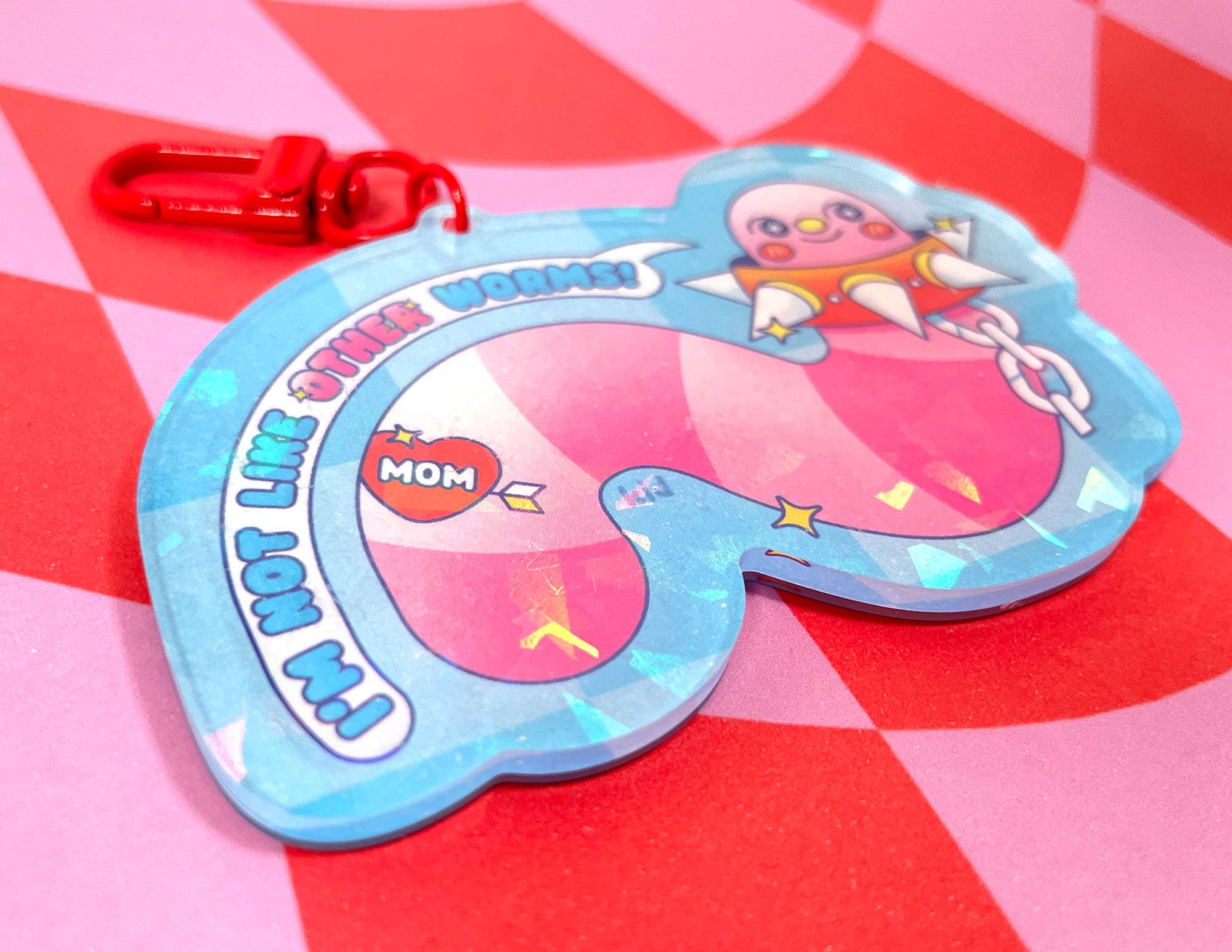 Kidnichols - Wholesale Keychain - Women's - I'm Not Like Other Worms Keychain | Punk | Worm lovers4