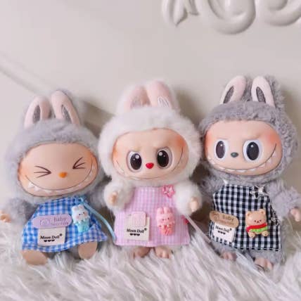 Apron Outfit Set for 17cm Plush Dolls – Scary & Stylish for wholesale by Buddha Yoga