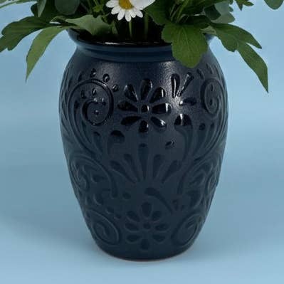 Cantarito Jumbo in Ceramica Nera Messicana Fatta a Mano, 32 oz. per la vendita all'ingrosso da parte di Fiesta McAllen LLC