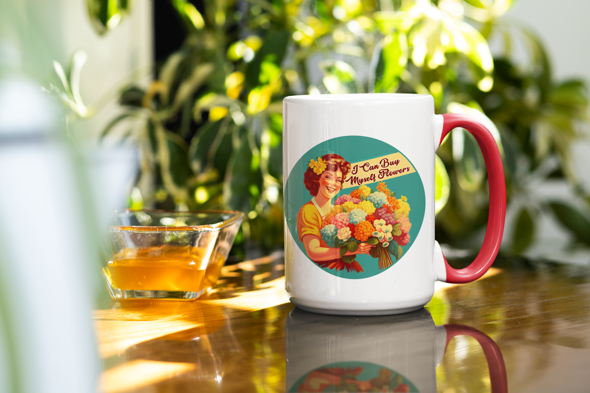 Calm Down Caren - Wholesale Coffee Mug - I Can Buy Myself Flowers Mug - Miley Cyrus1