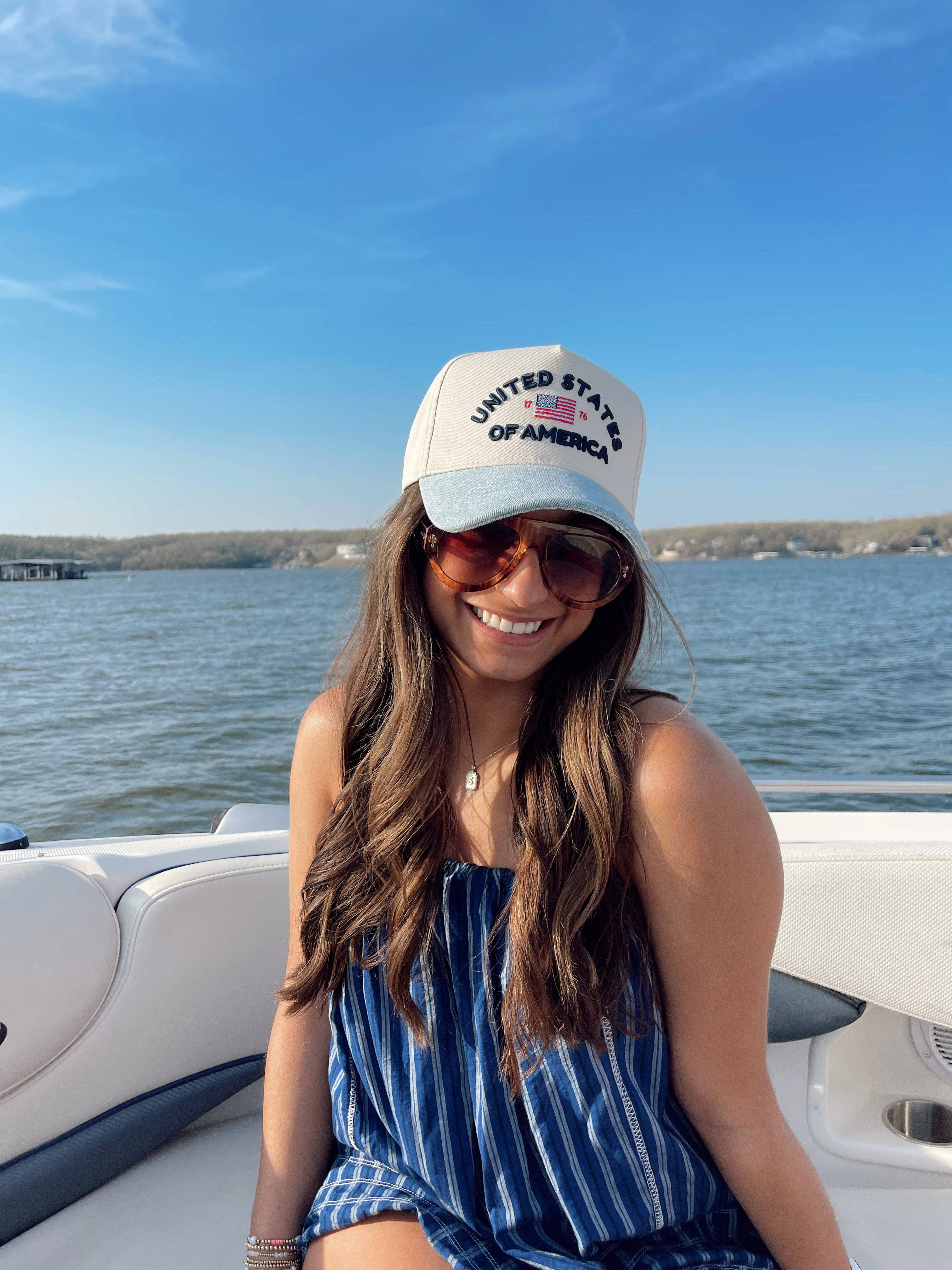 KENZKUSTOMZ - Wholesale Trucker Hat - Women's - United States of America - Denim Blue Vintage Trucker Hat5