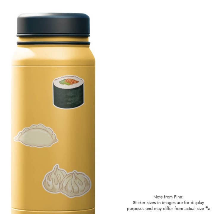 Stick With Finn - Wholesale Phone & Laptop Stickers - Gyoza Sticker2