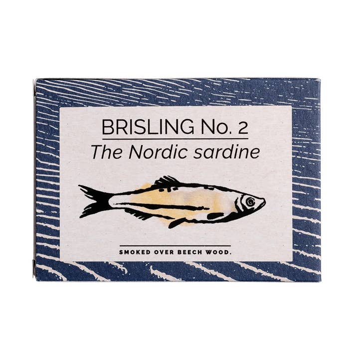 Fangst Brisling No. 2 Smoked Nordic Sardine 100g for wholesale by FANGST