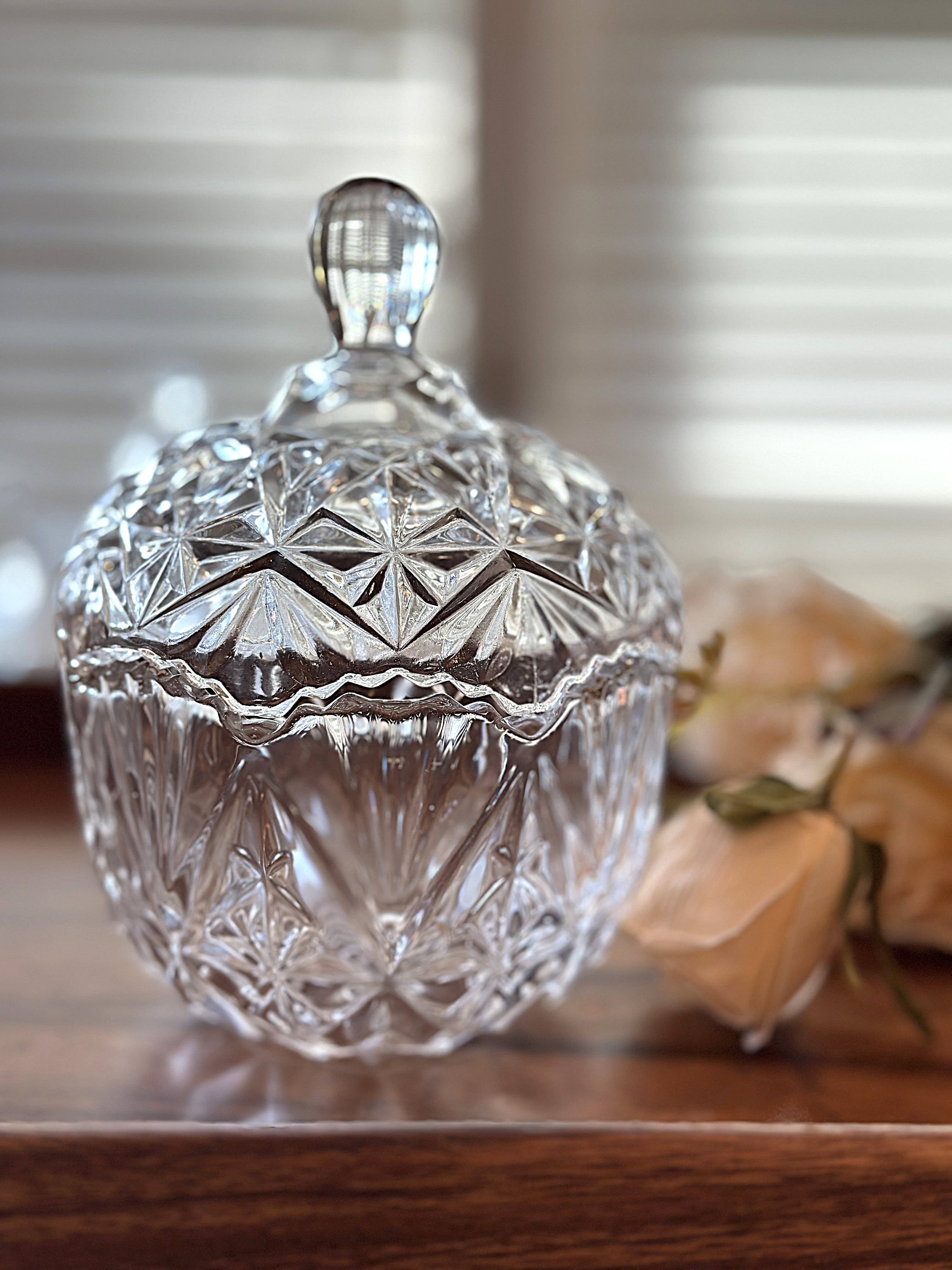 Vagabond Vintage - Wholesale Jar - Crystal Glass Storage Jar7