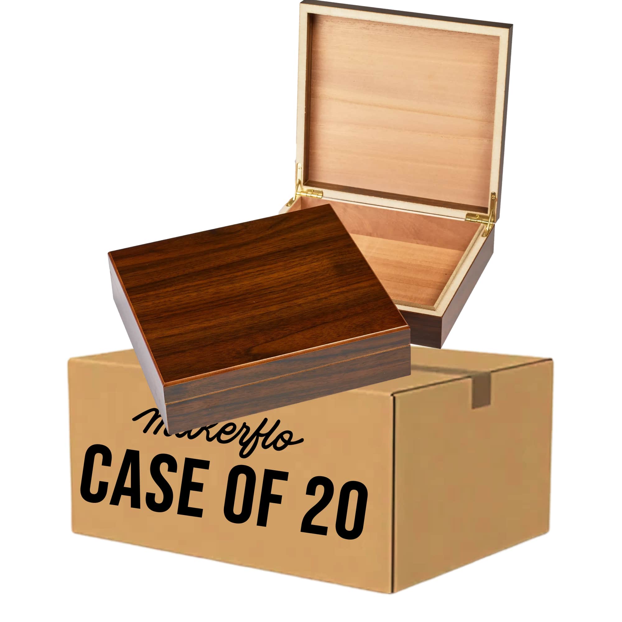 MakerFlo - Wholesale Decorative Box - Valet Box with Cedar Lining - Medium10
